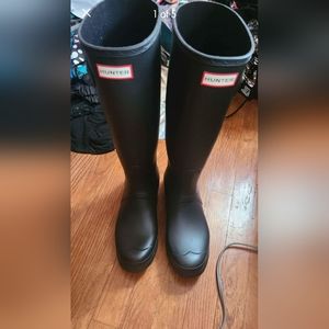 Hunter boots Size 10